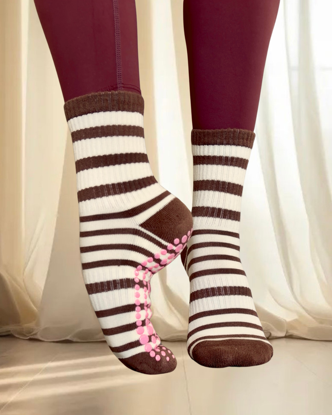 Brown & Cream Stripes