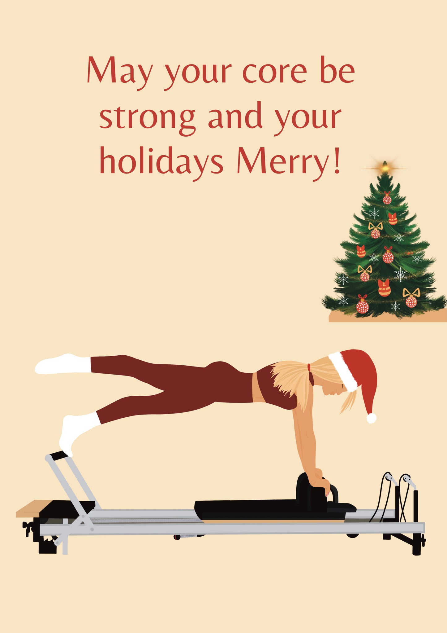 May your core be strong and your Holidays Merry