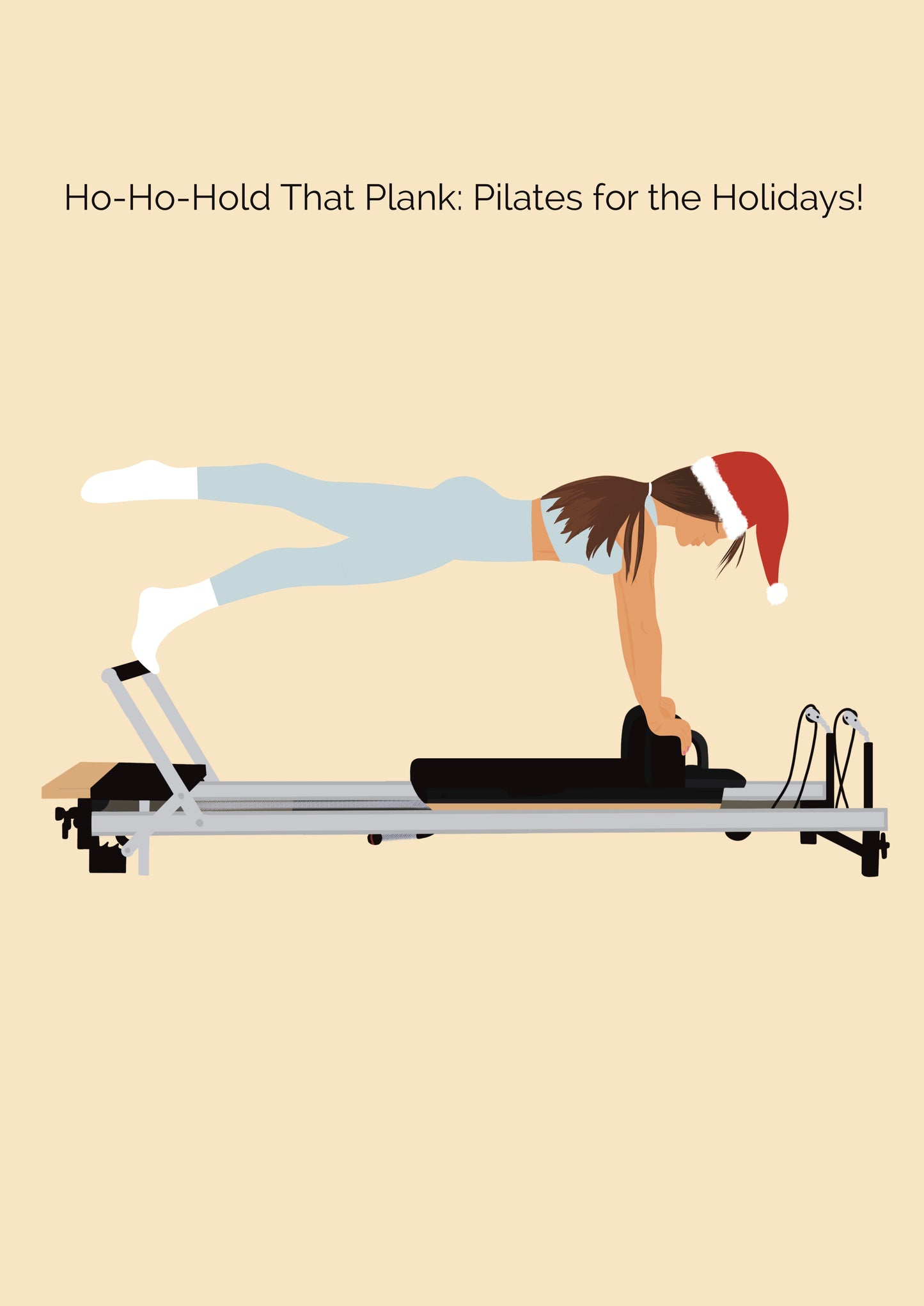Ho Ho Ho, Hold that plank, Pilates for the Holidays