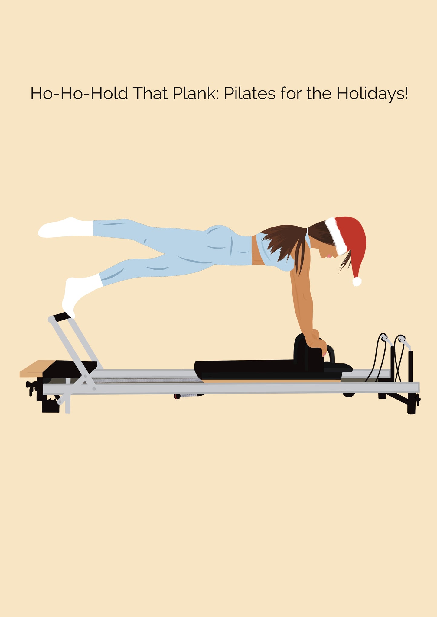 Ho Ho Ho, Hold that plank, Pilates for the Holidays