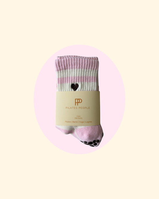 Pink & Cream Stripes