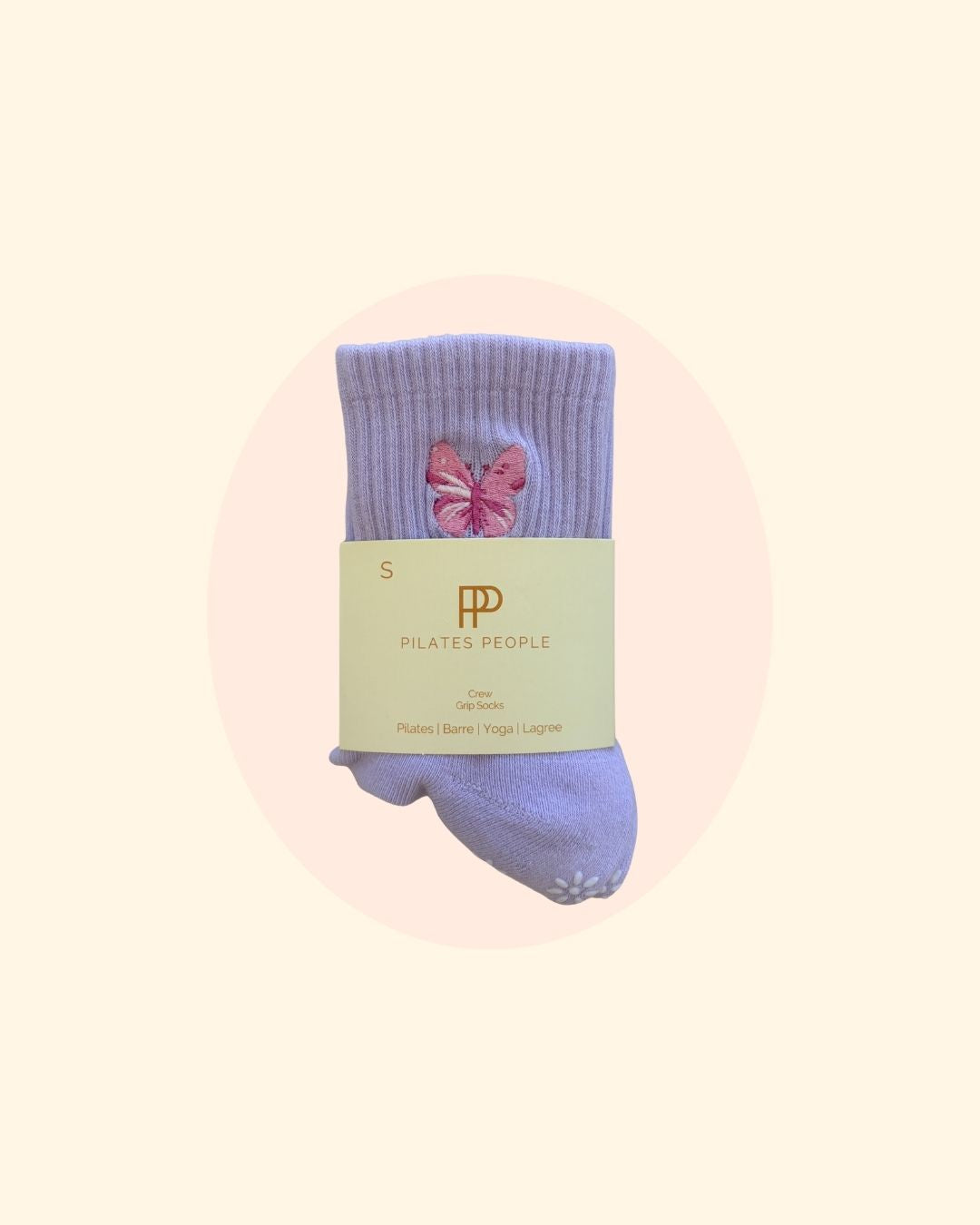 Butterfly Grip Sock