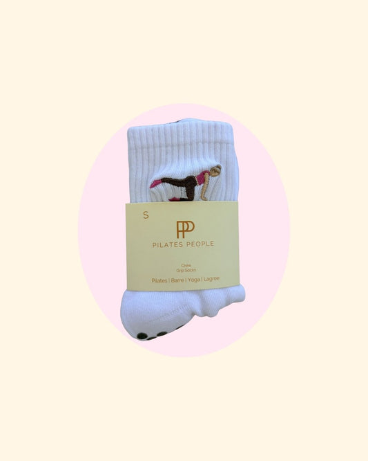 White Crew Sock Blonde
