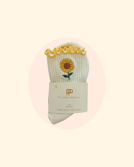 Sunflower Grip Sock