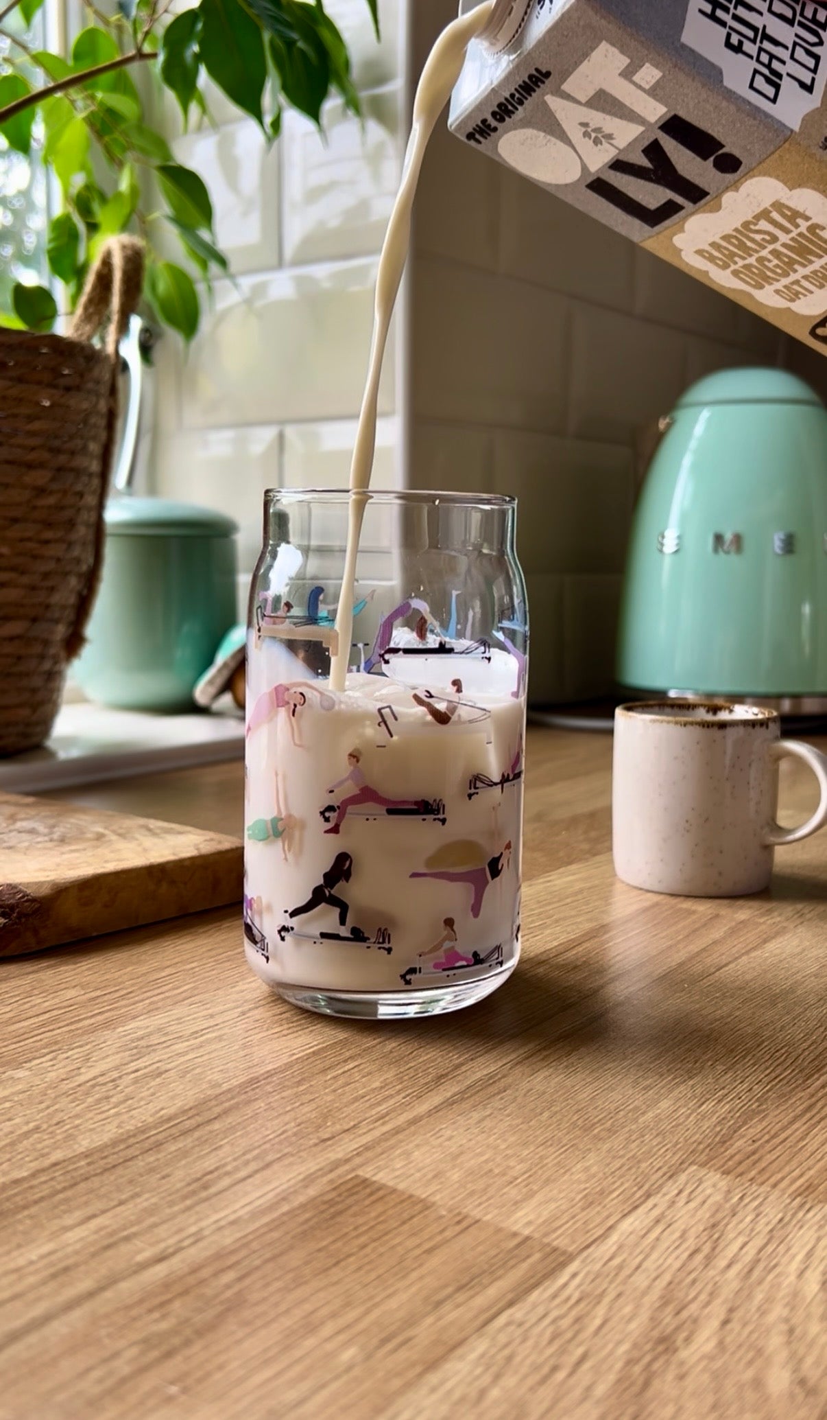 Pilates Glass Tumbler