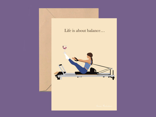 Life is about balance