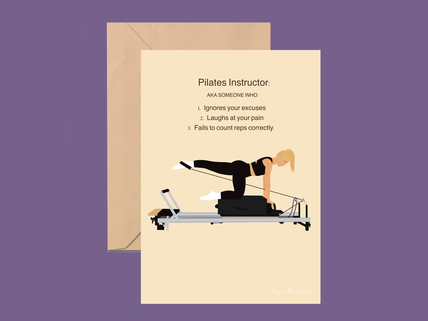 A Pilates Instructor, AKA someone who