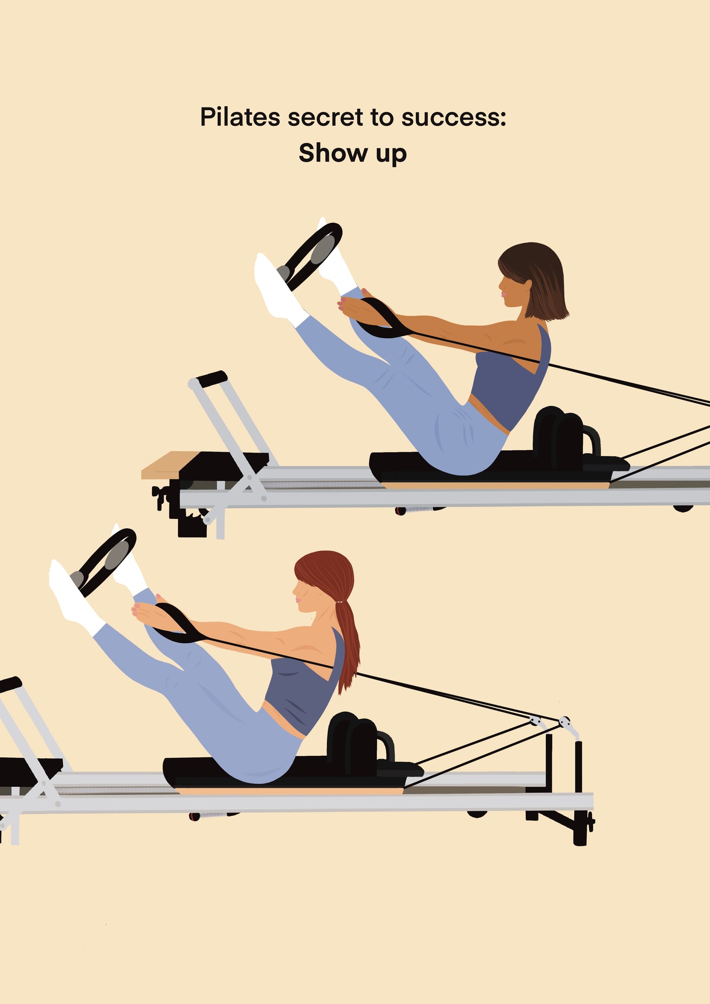 Pilates secret to success: Show up