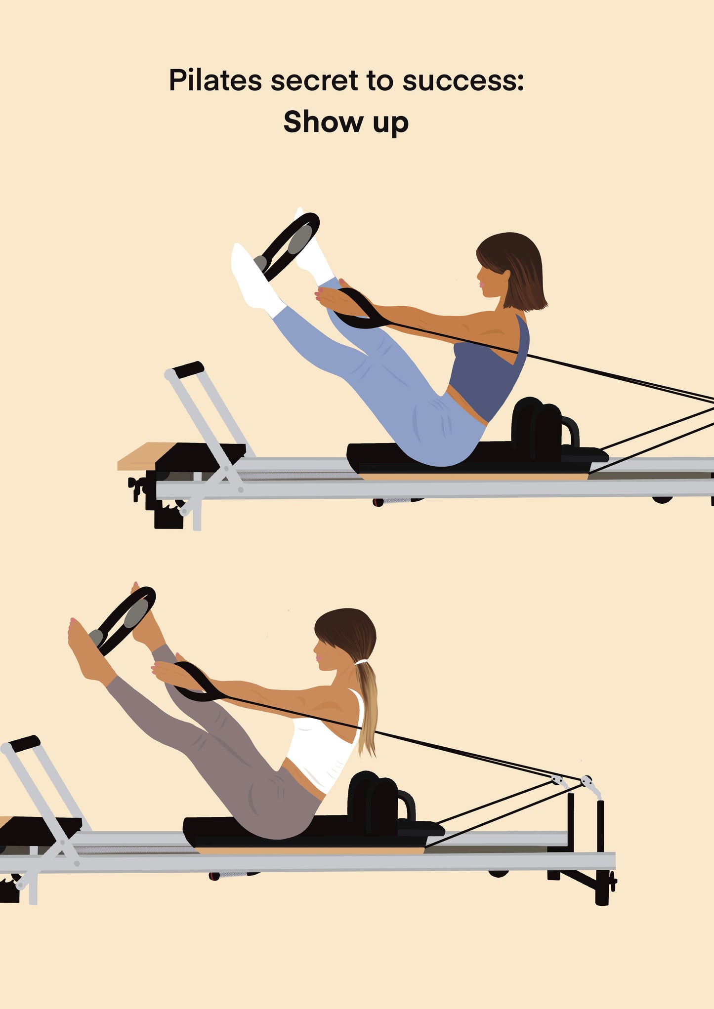 Pilates secret to success: Show up