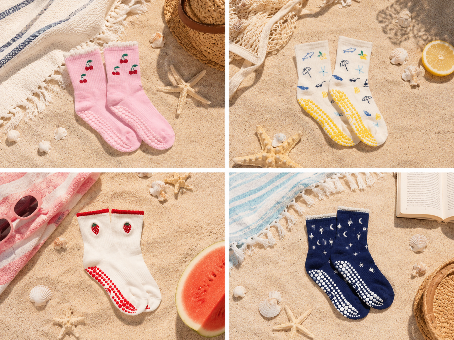 The Summer Studio Collection – Grip Sock Bundle