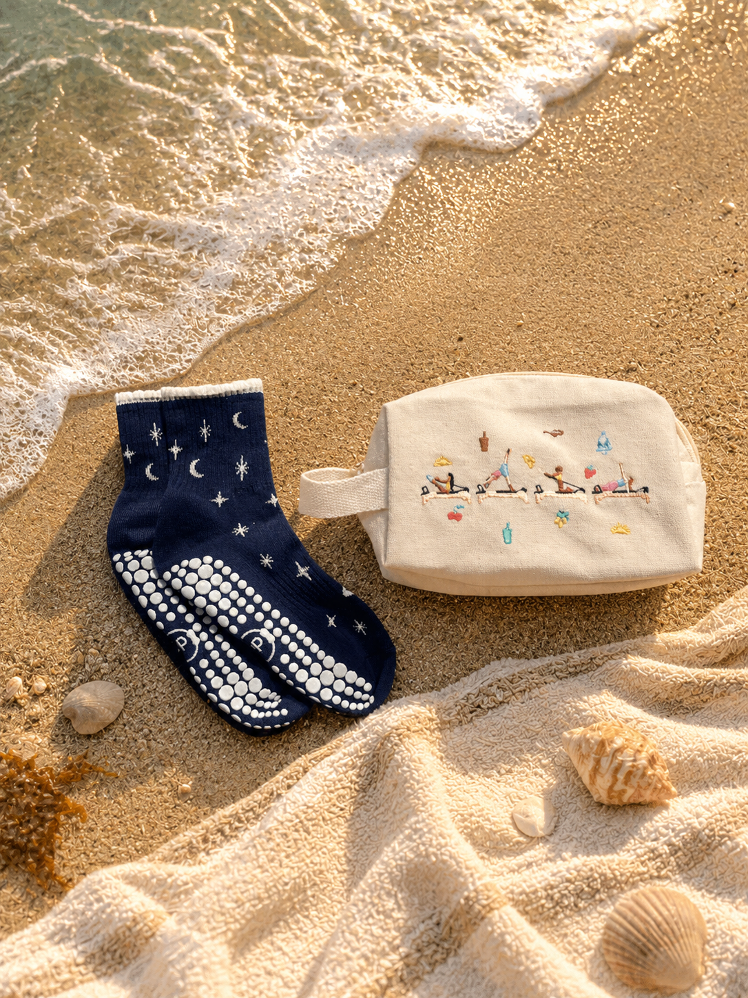 Moonlight Grip Socks