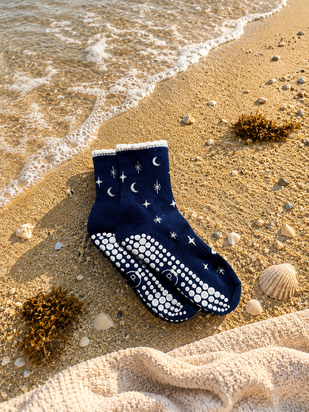 Moonlight Grip Socks