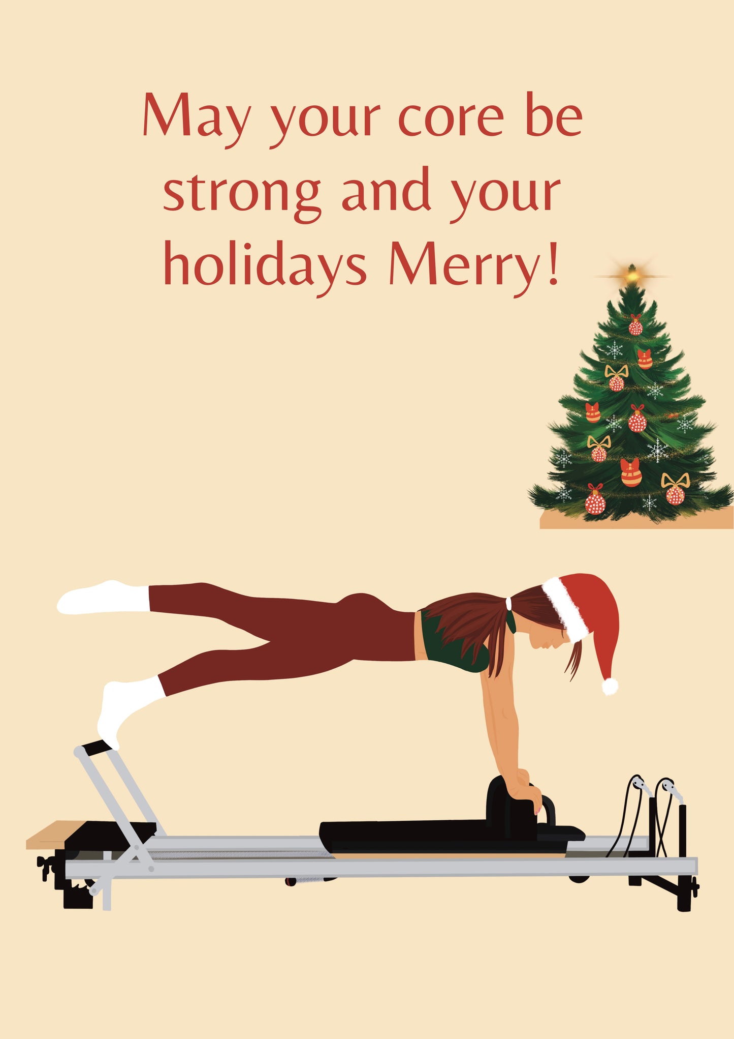 May your core be strong and your Holidays Merry