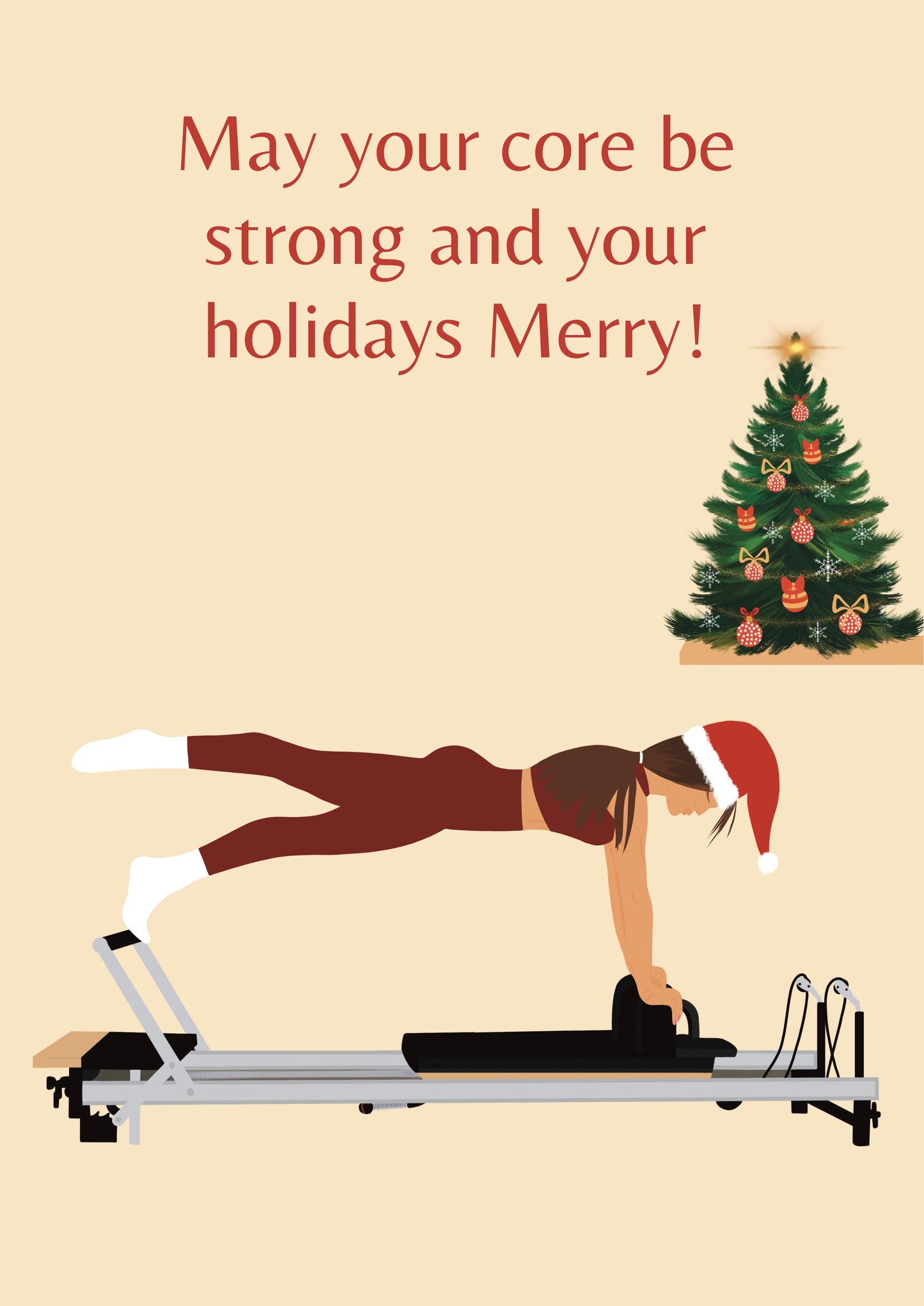 May your core be strong and your Holidays Merry