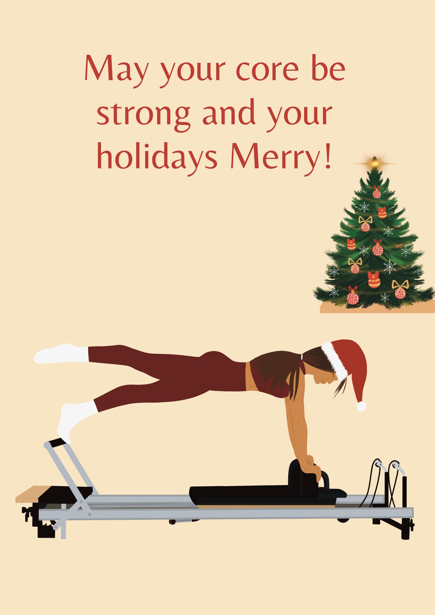 May your core be strong and your Holidays Merry