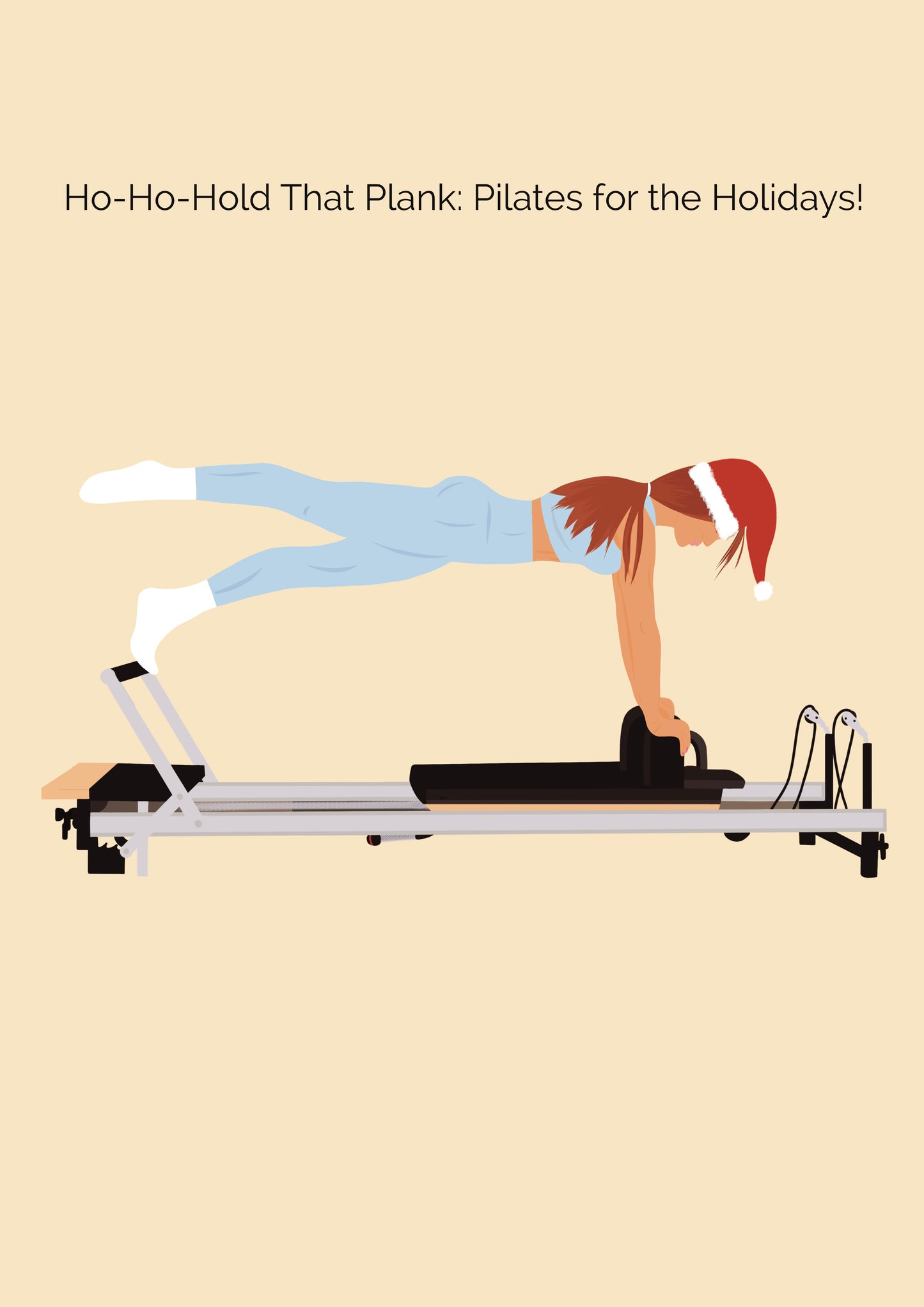 Ho Ho Ho, Hold that plank, Pilates for the Holidays