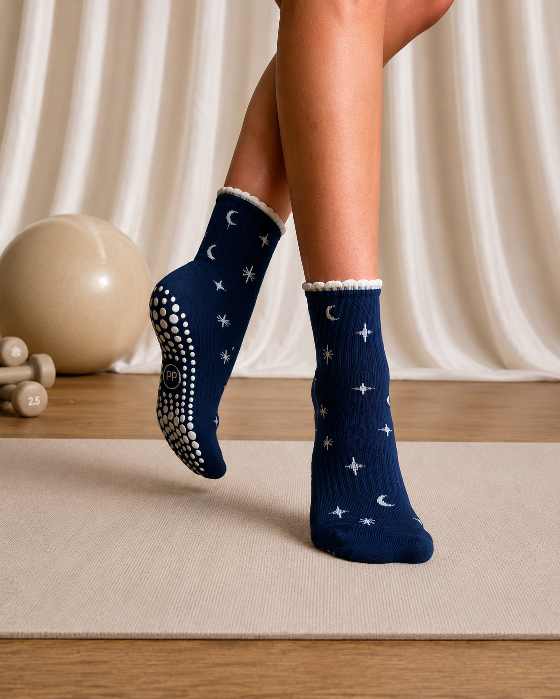 Moonlight Grip Socks