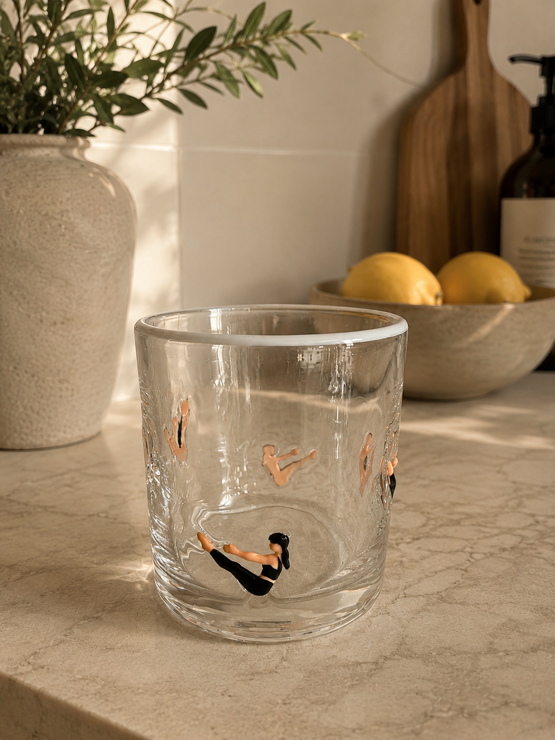Pre Order - Pilates Icon Glass. Arriving into stock in July.