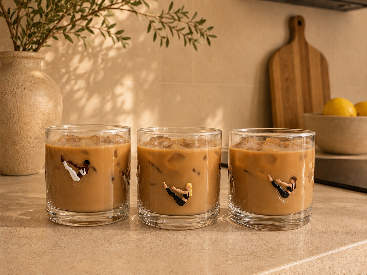 Pre Order - Pilates Icon Glass. Arriving into stock in July.