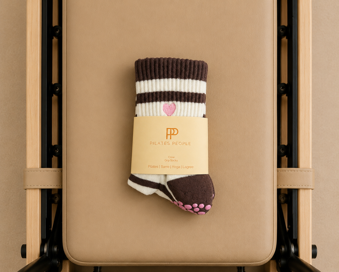 Brown & Cream Stripes