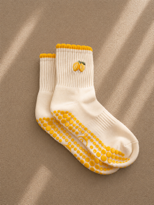 Lemon Grip Socks