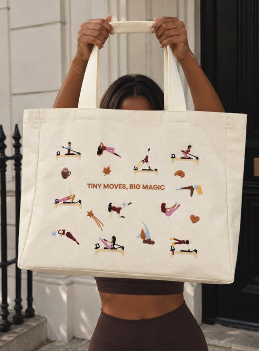 Beige Autumn Tote Bag