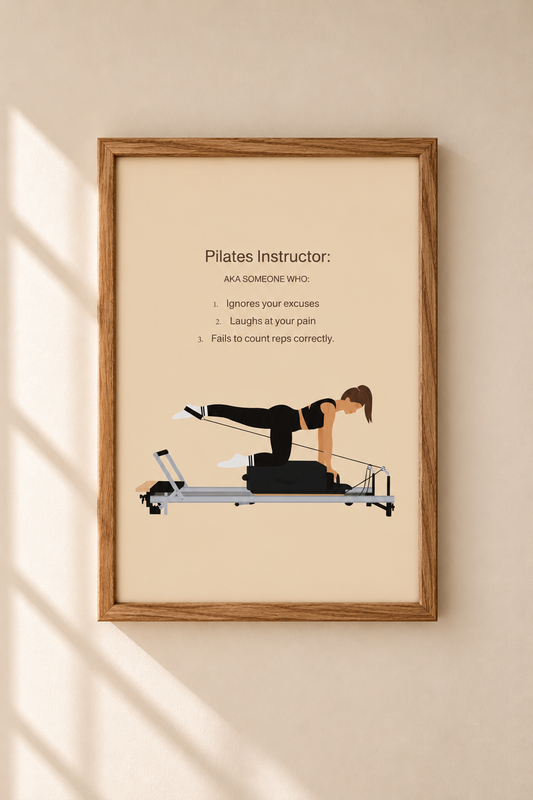 Pilates Instructor, AKA someone who