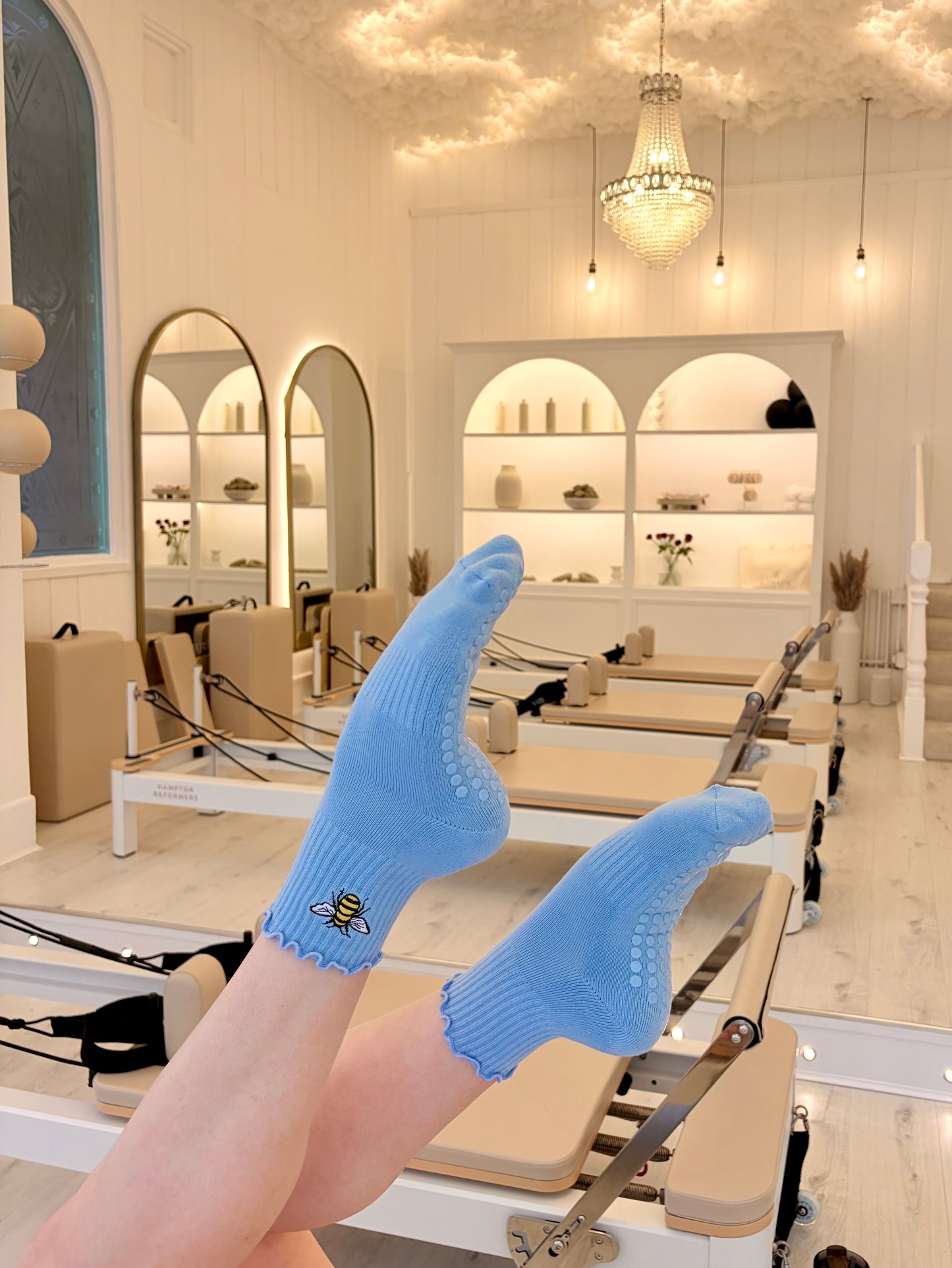 Bumble Bee Grip Sock